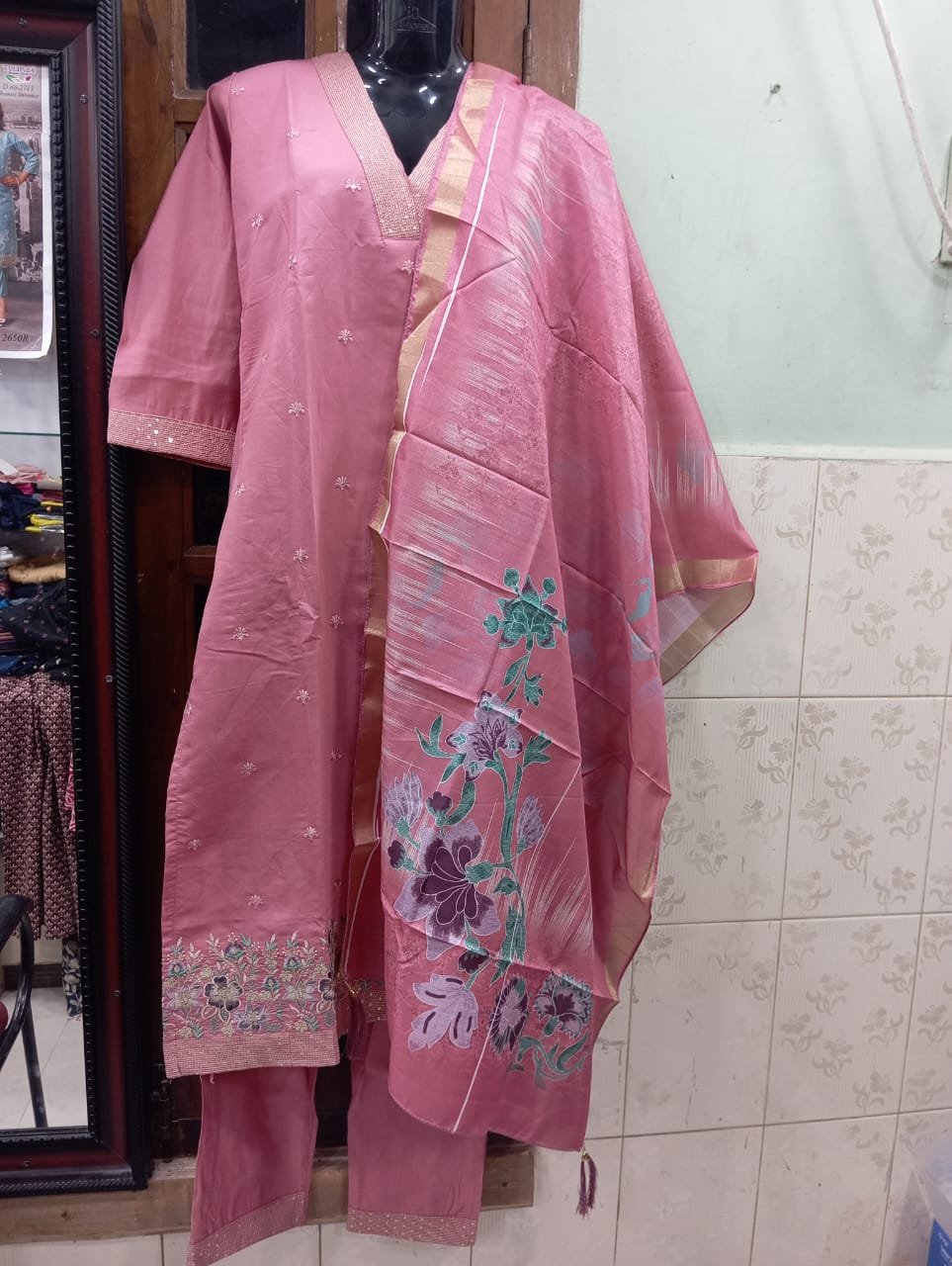 3 PCS SET GRAND KURTIS