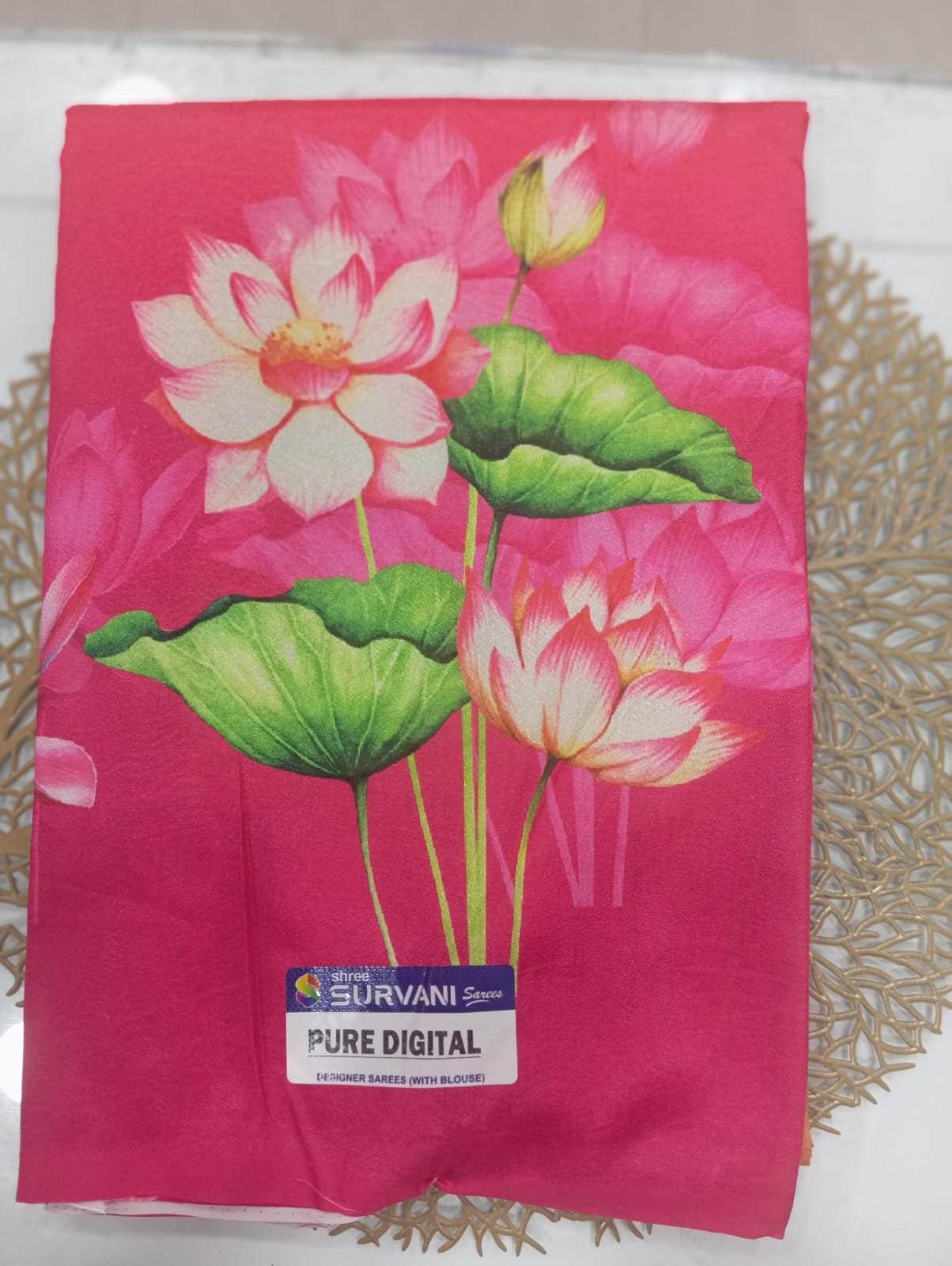 Shimmer Digital Silk Saree