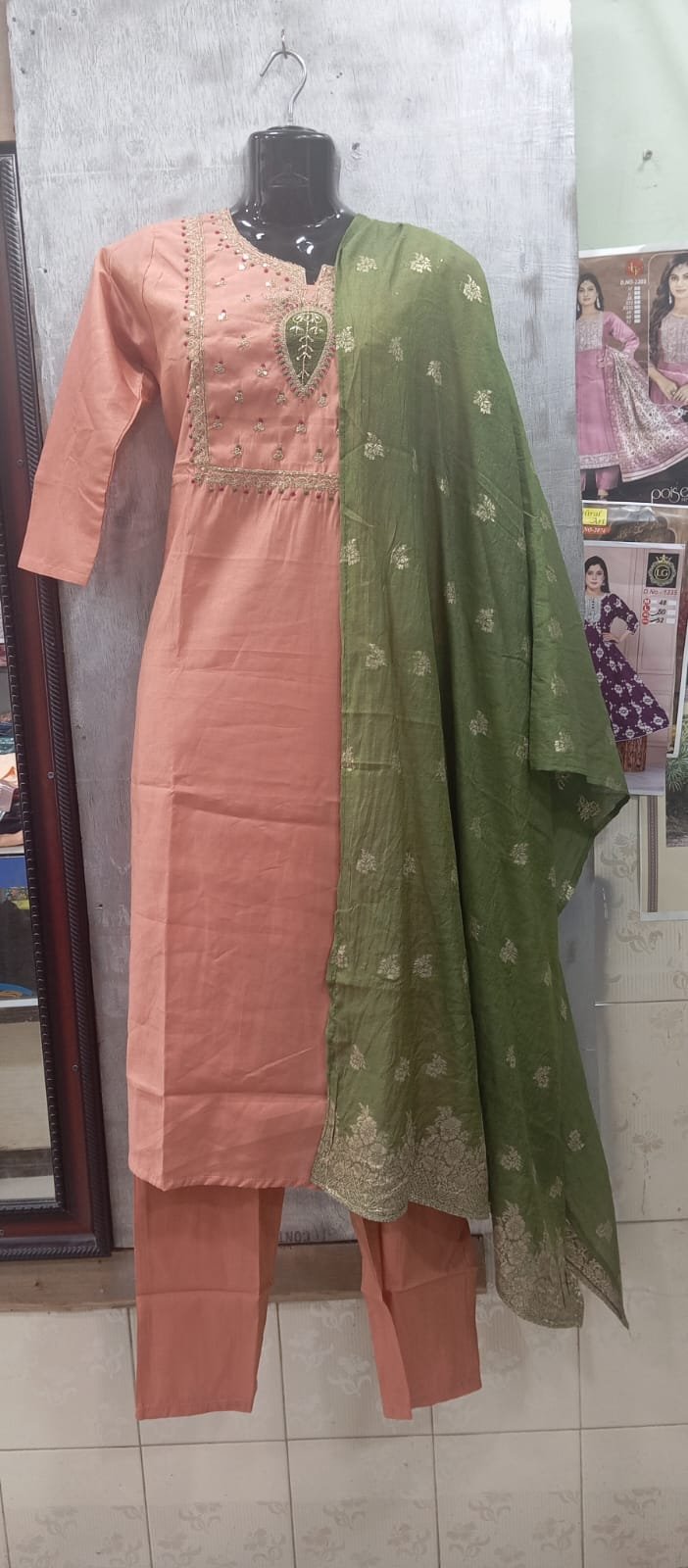 3 PCS SET GRAND KURTIS
