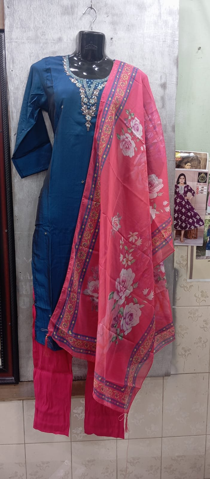 3 PCS SET GRAND KURTIS