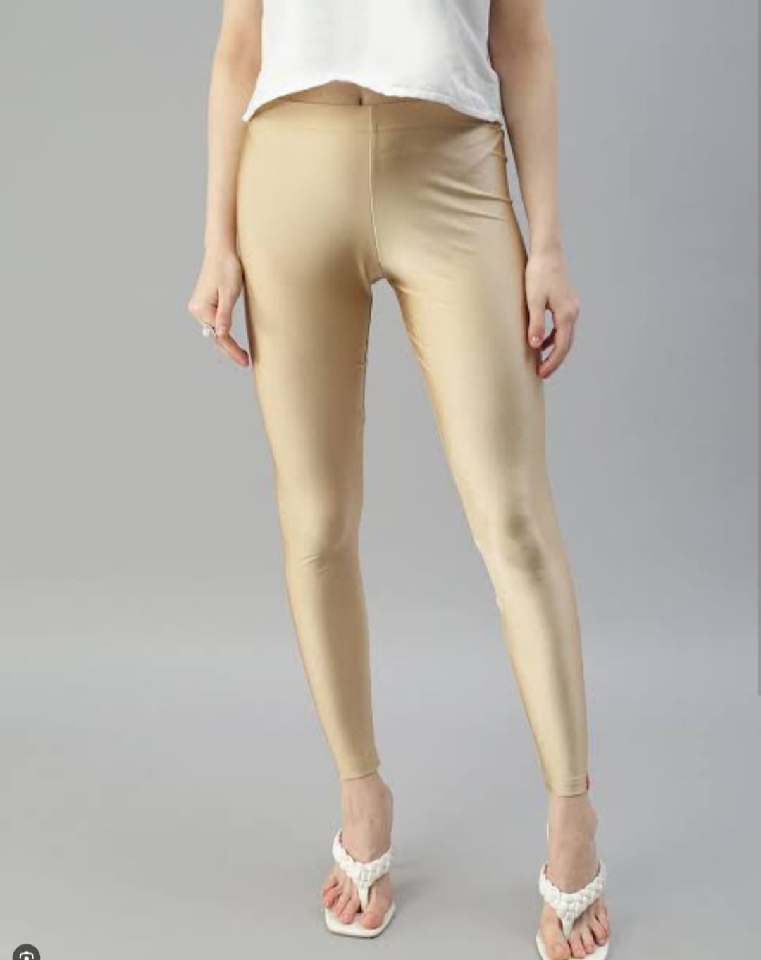 SHIMMER ANKLE LEGGINGS