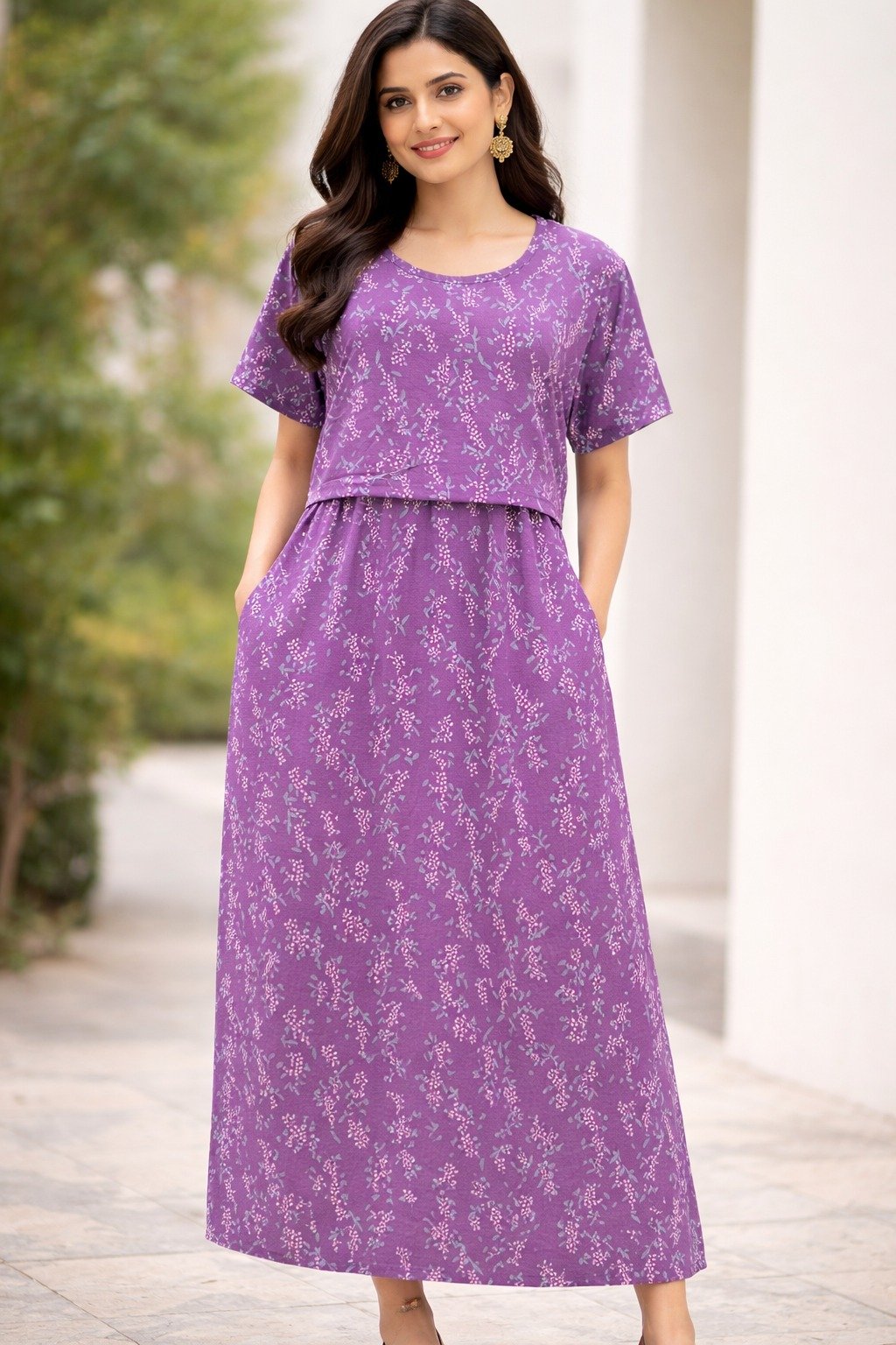 MATERNITY NIGHTY