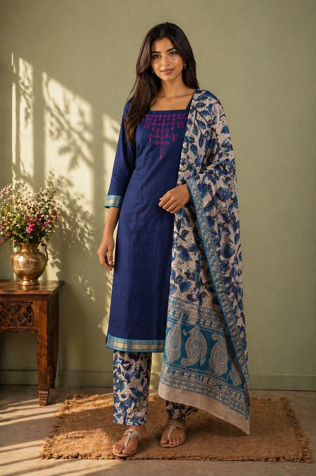 3 PCS SET GRAND KURTIS