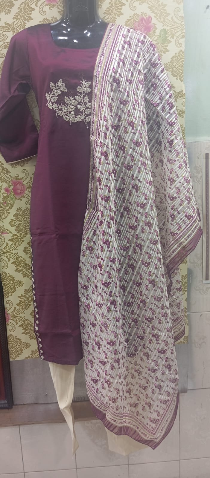 3 PCS SET GRAND KURTIS