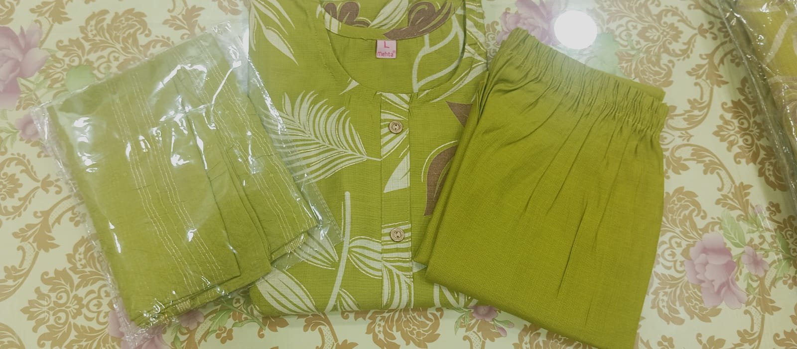 3 PCS SET KURTIS