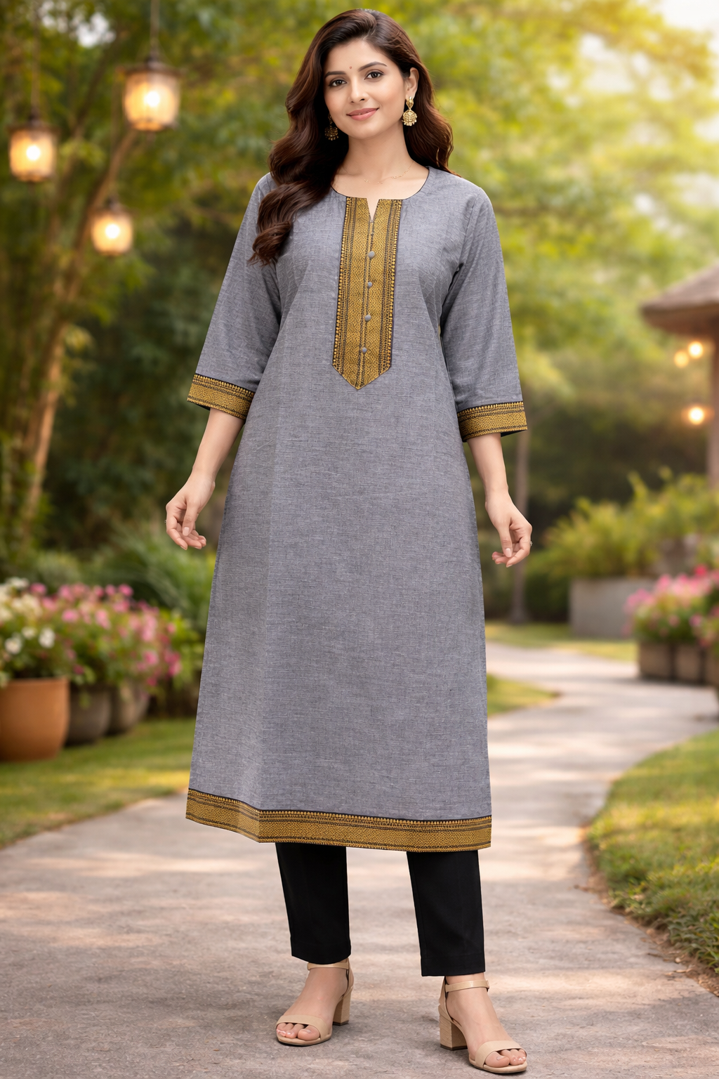 SIDE OPEN KURTIS